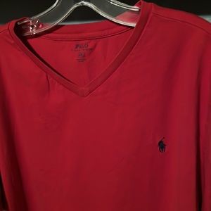 Polo v neck tee